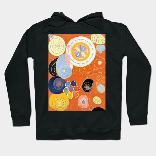 High Resolution Hilma af Klint Group Iv No 3 Youth 1907 Hoodie by tiokvadrat